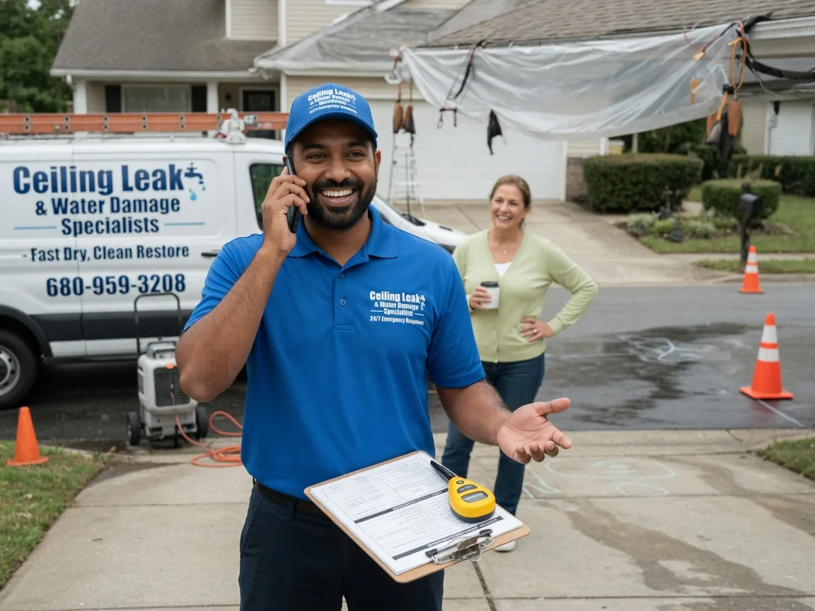 Ceiling Leak Cleanup Taylorsville, UT FAQs
